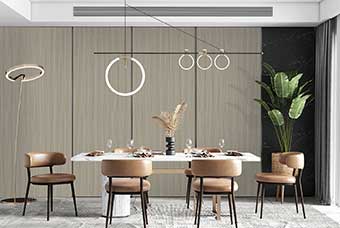 白山轻奢风格-餐厅