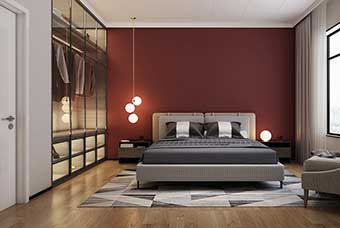 白山现代风格-卧室