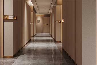 白山酒店过道案例