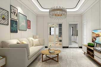 白山现代风格-客厅