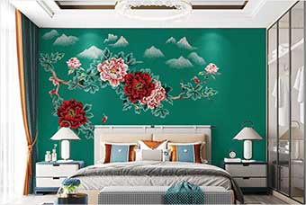 白山森佰汇航空纤维墙咔（爱情花语）