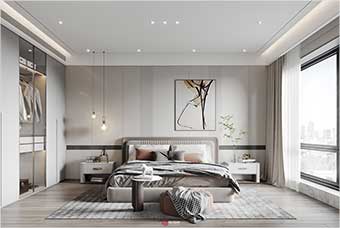 白山卧室空间案例