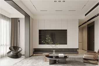 白山客厅空间案例